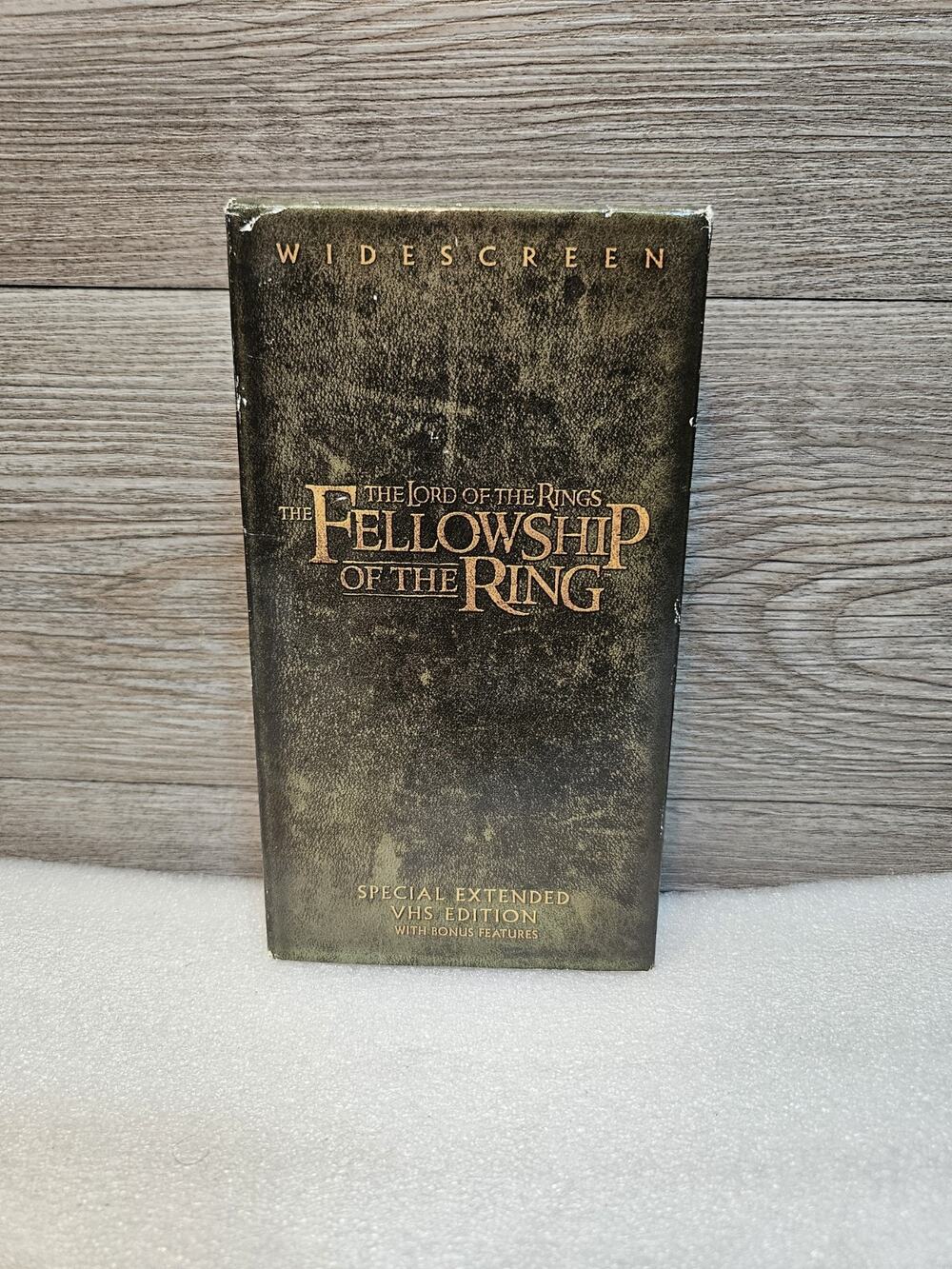 The Lord of the Rings-The Fellowship of the Ring_VHS_2002 2-Tape Set_Wide Screen